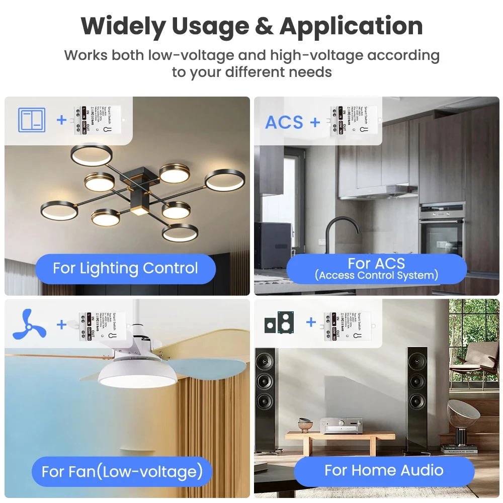 Tuya ZigBee スマート スイッチ モジュール ドラ - Smart Home Integration のレビューと価格