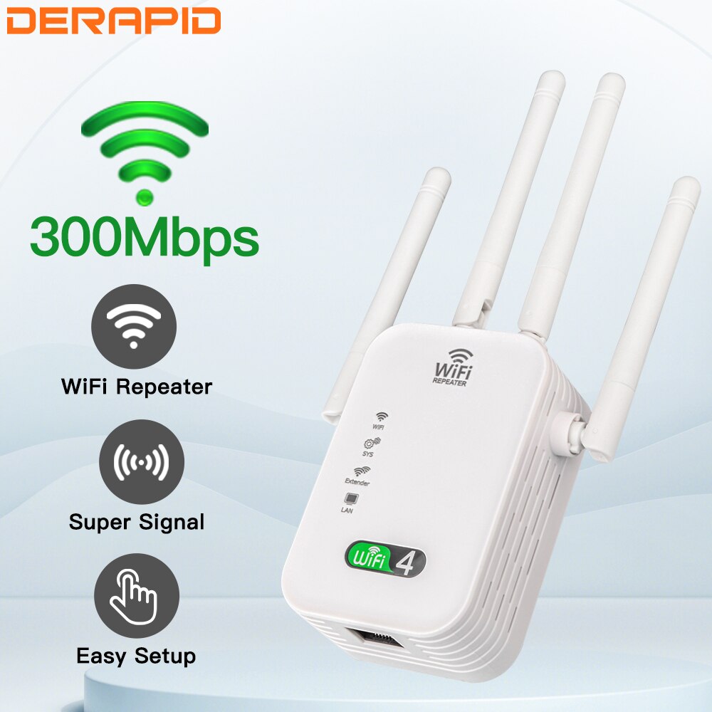 300m wifiリピーターwi-fiアンプ802.11n  - Smart Home Office のレビューと価格
