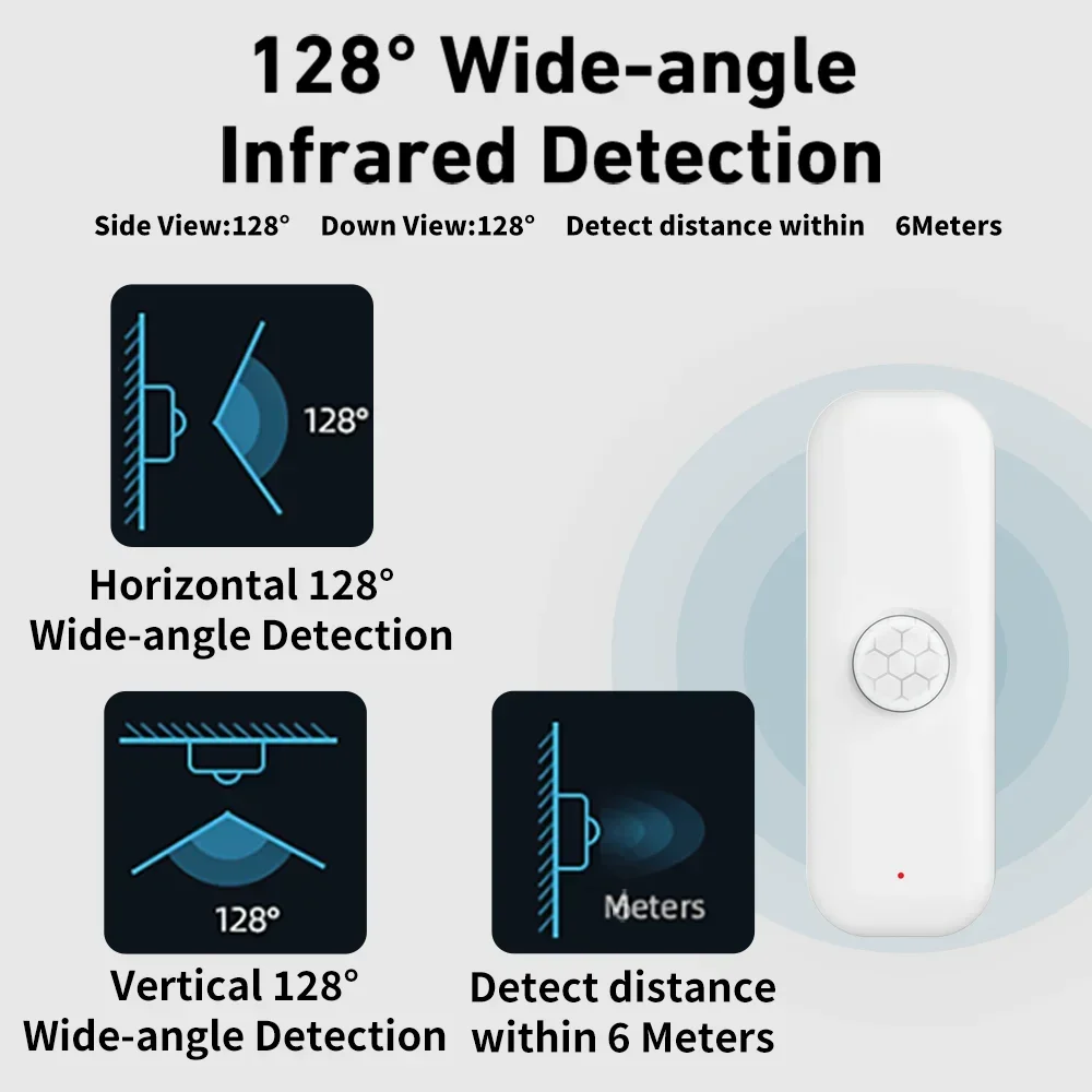 Tuya-Pirモーションセンサー,家庭用盗難防止デバイス, - Smart Home Integration のレビューと価格