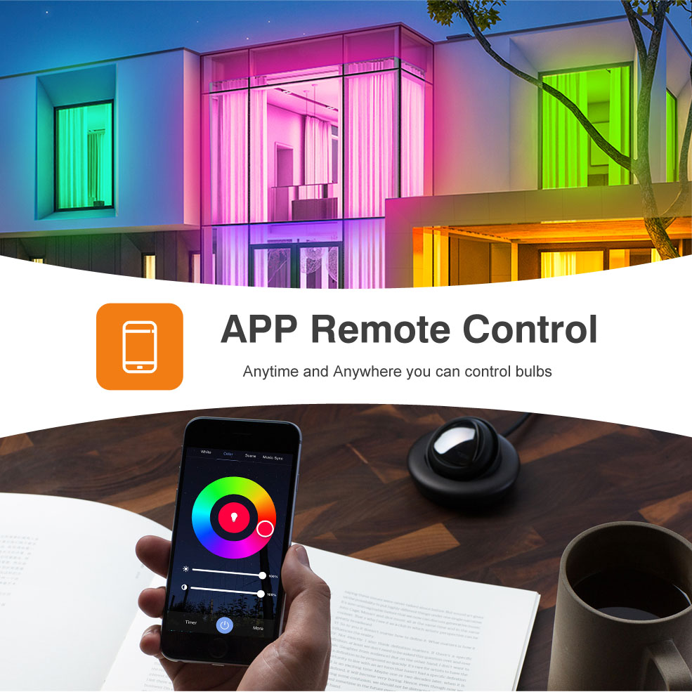 Tuya Wifi/Bluetooth スマート電球 Ale - Smart Bulb のレビューと価格
