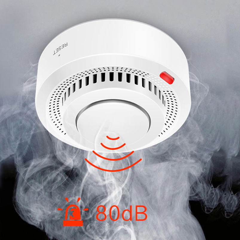 WiFi/Zigbee 煙探知センサー火災警報器は Tuya - Smart Smoke Detector のレビューと価格