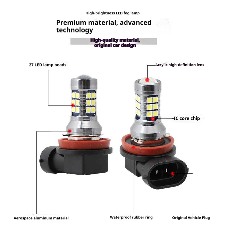 フロントフォグライト 2 個 LED 電球アクセサリースマー - Smart Bulb のレビューと価格